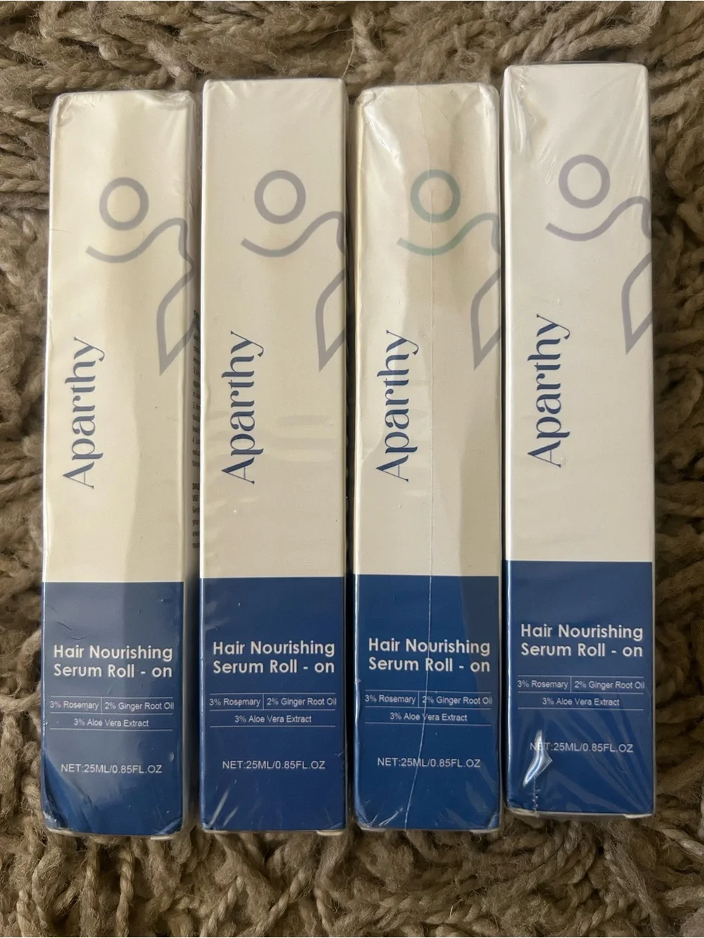 4 Pack- Hair Nourishing Serum Roll-On — Blue